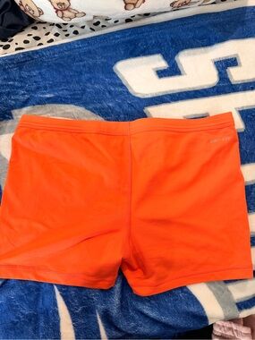Nike Orange Dri-FIT Athletic Shorts